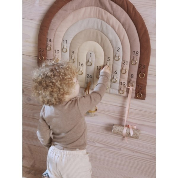 Reusable Christmas Advent Calendar - Rainbow