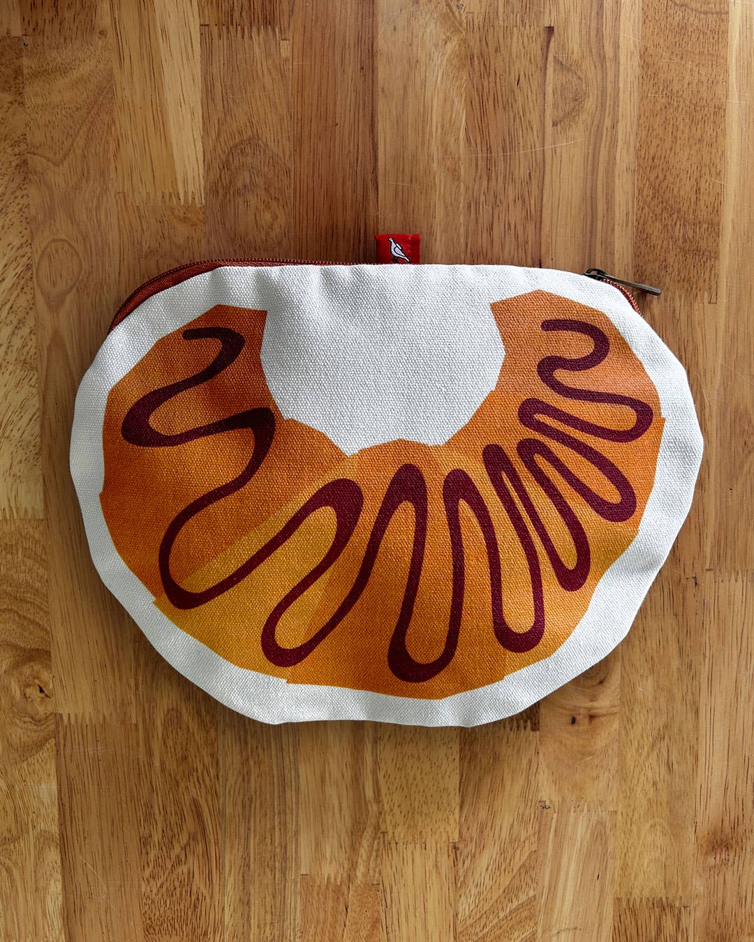 Canvas Pouch/Pencil Case - Croissant