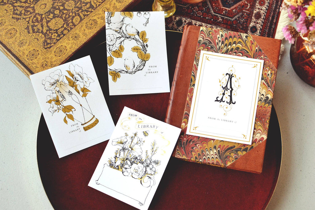 Bookplates 10 pack - English Garden
