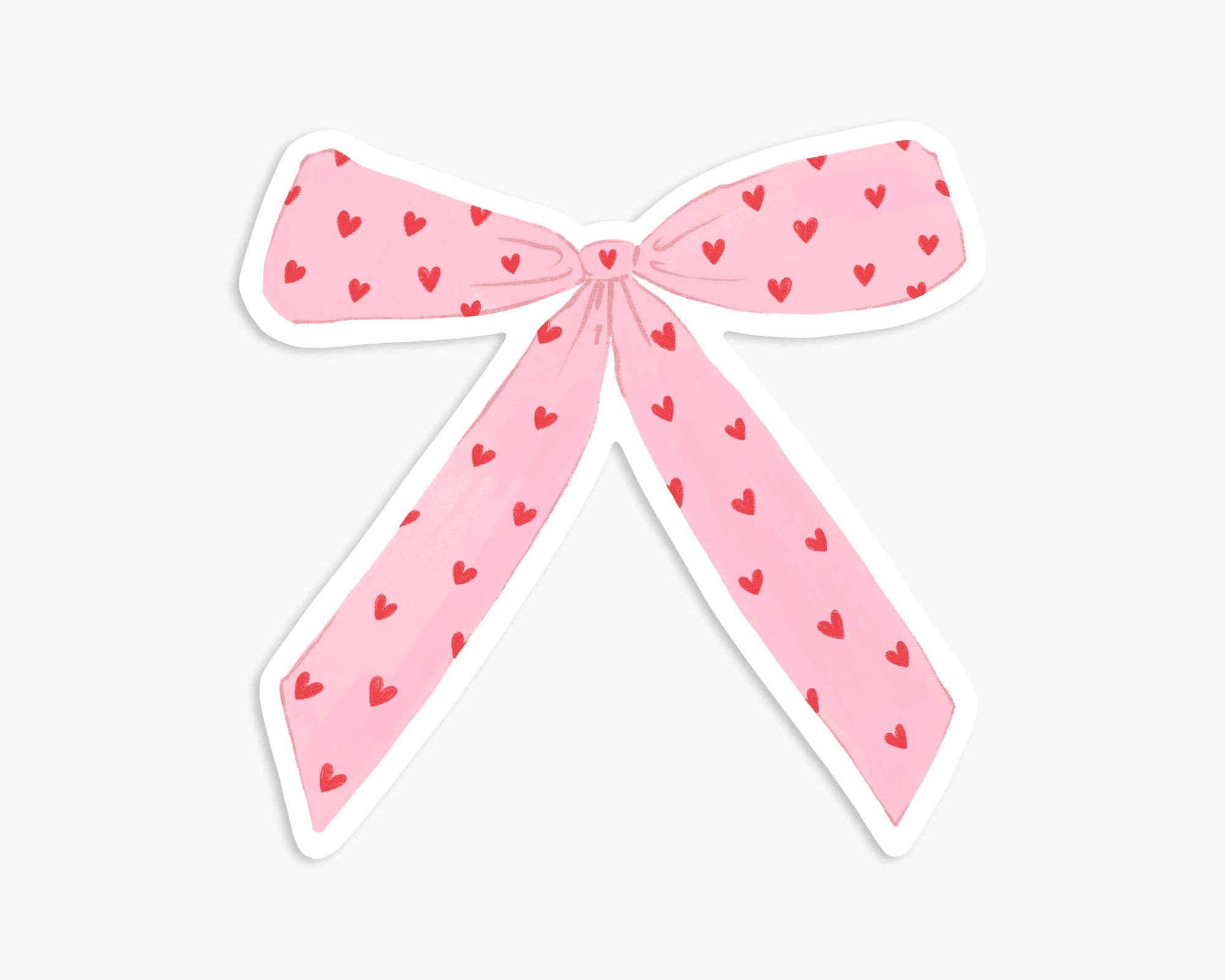 Vinyl Sticker - Pink Bow