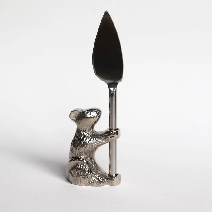 Cheese Knife Set - Standing Guard Mouse