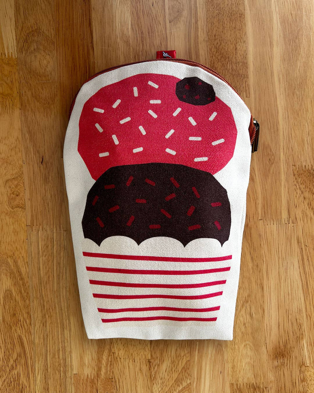 Canvas Pouch/Pencil Case - Ice Cream