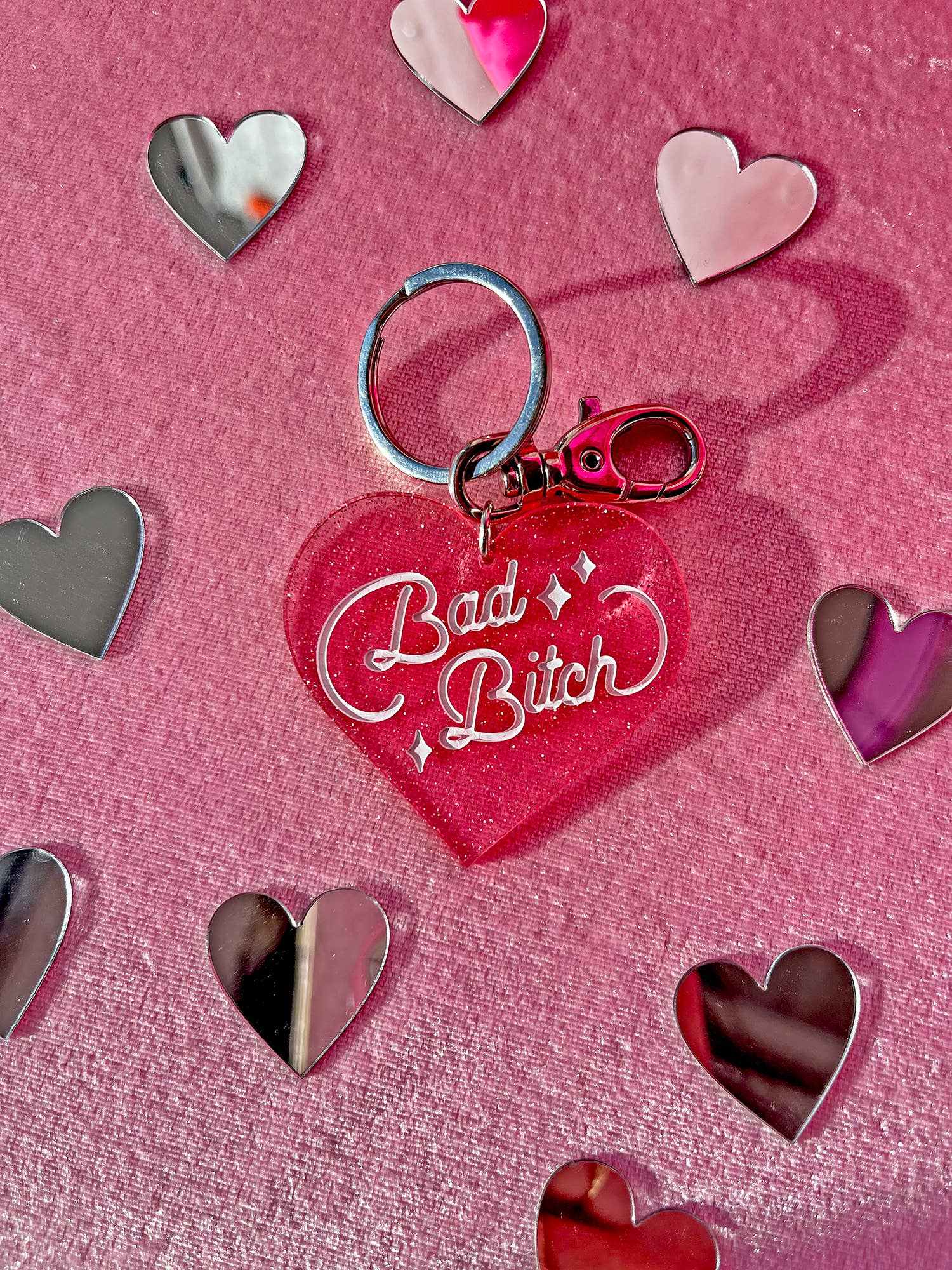 Keyring / Bag Charm - Bad Bitch