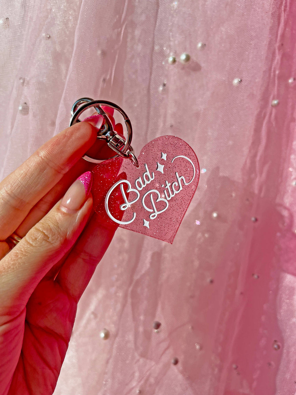Keyring / Bag Charm - Bad Bitch