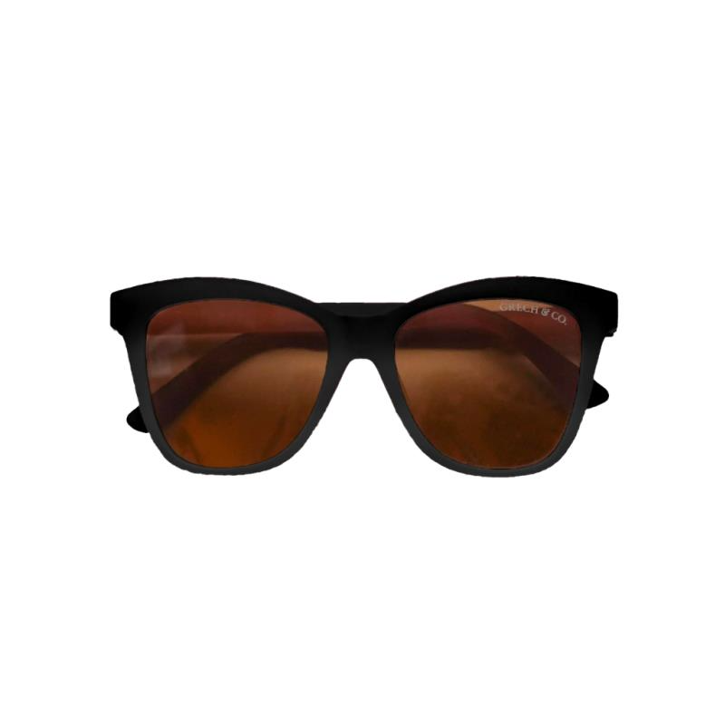 Polarized Unisex Adult Wayfarer Sunglasses - Black