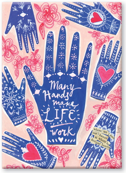 Many Hands - Magnet