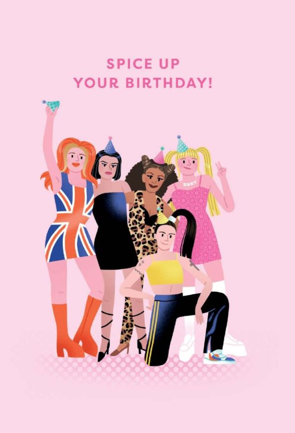 Birthday Card - Spice Up Your Life