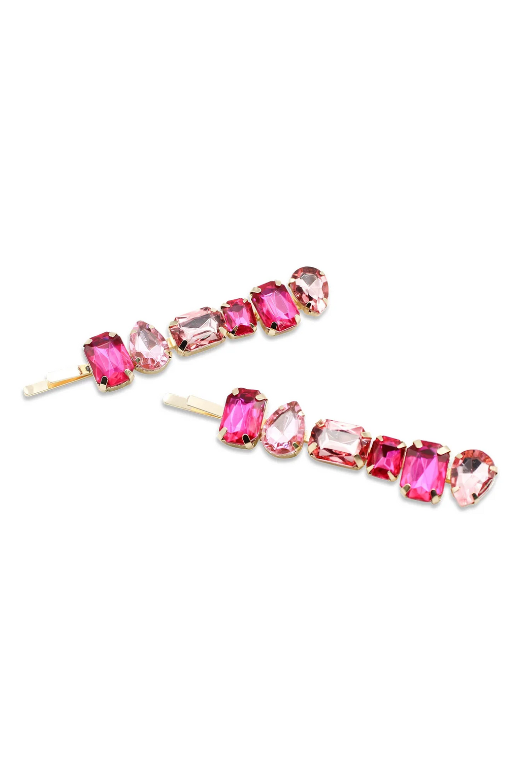 Hair Slide Set - Rebekah Pink