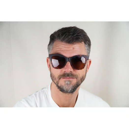 Polarized Unisex Adult Wayfarer Sunglasses - Black