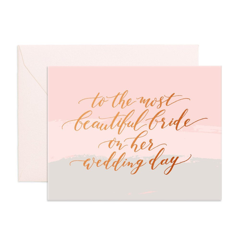 Beautiful Bride Card