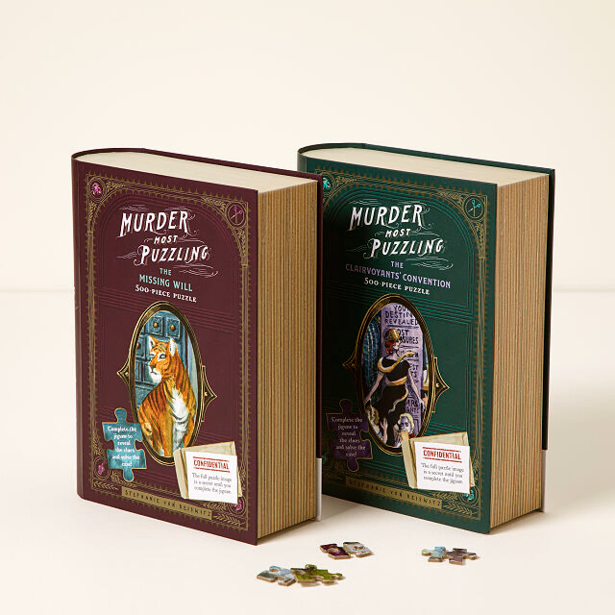Murder Most Puzzling: The Clairvoyants' Convention 500-Piece Puzzle