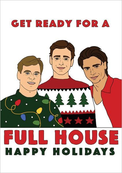 Christmas Card - Full House