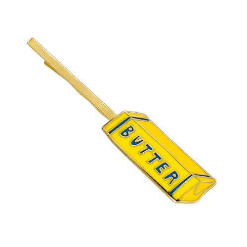 Cloisonné Hair Pin - Butter