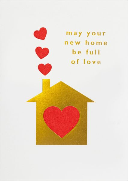 New Home Card - Love Heart