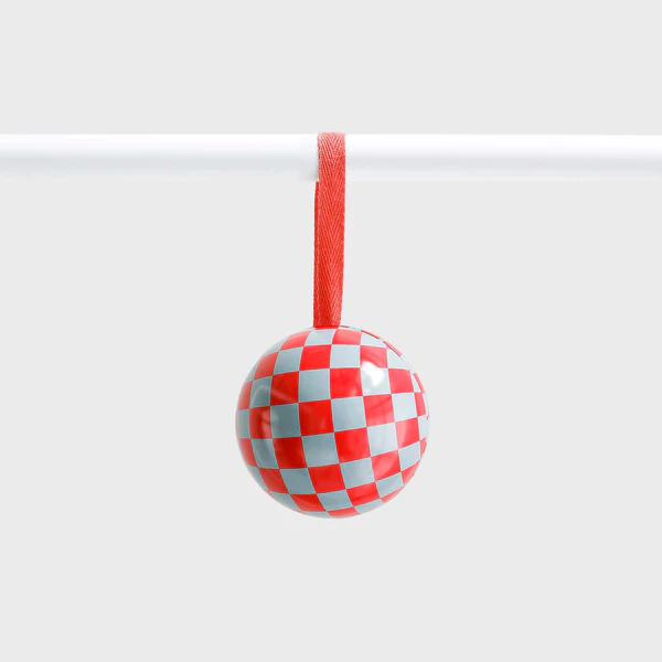 Opening Trinket Bauble - Red Checkers