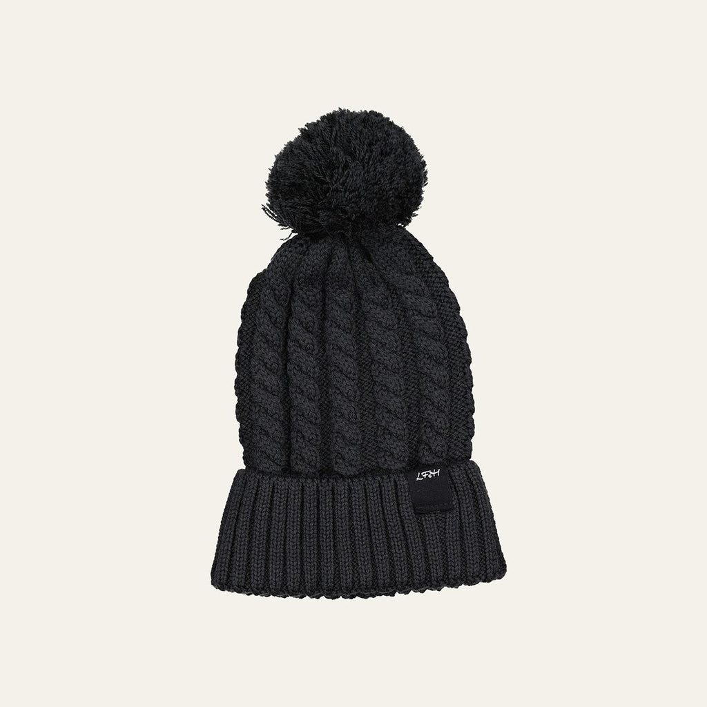 Childs Merino Beanie - Charcoal Marle