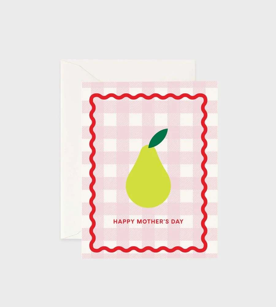 Mother's Day Card - Pear