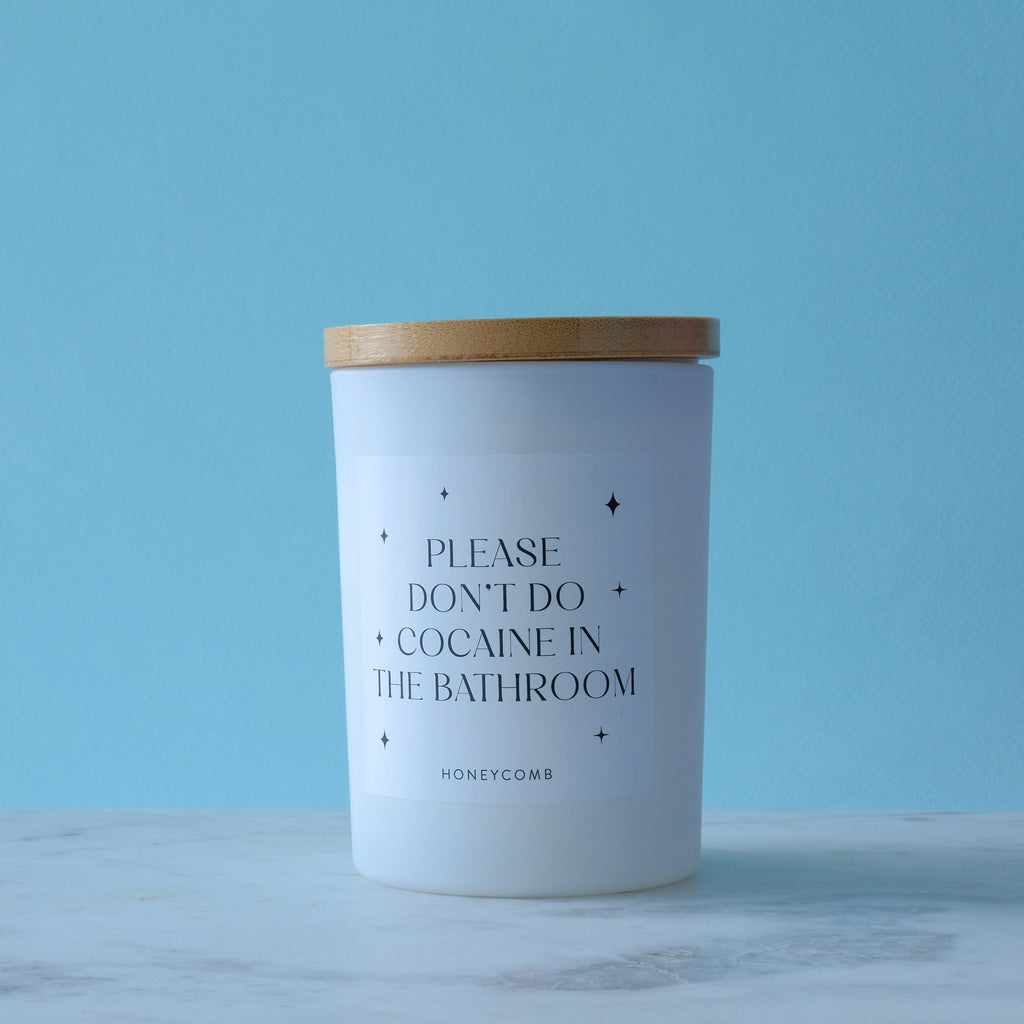 Quote Candle - Unless You Share / Honeycomb