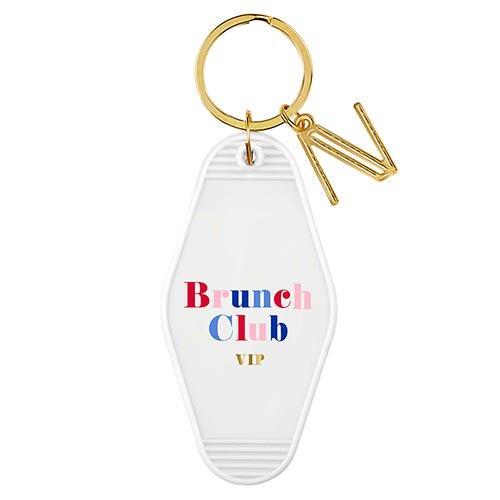 Vintage Motel Keyring - Brunch Club