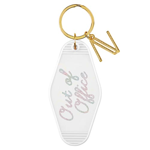 Vintage Motel Keyring - Out Of Office