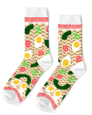 Women's Sized Socks - Ramen