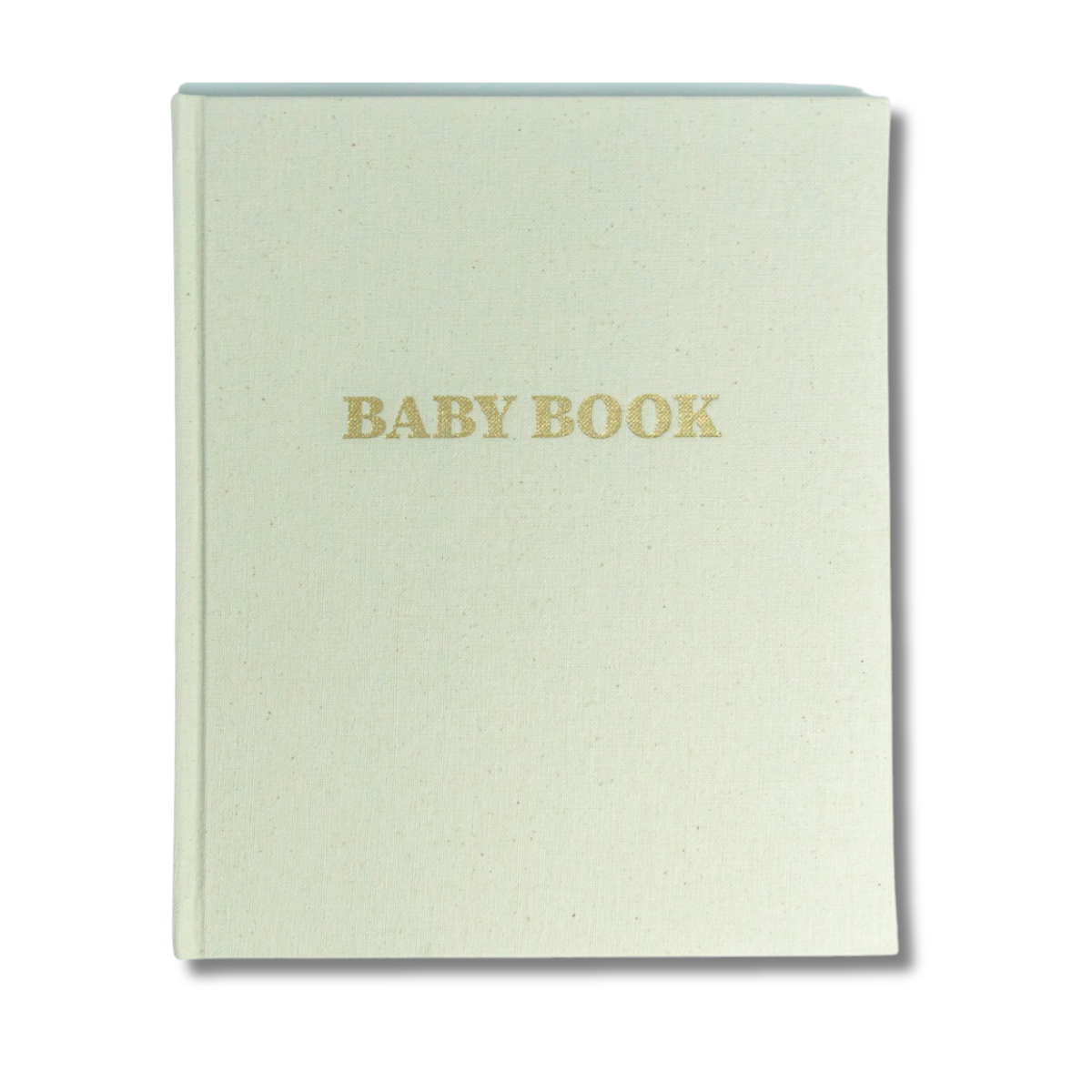Baby Book Clothbound Journal - Oat