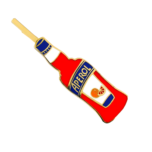 Cloisonné Hair Pin - Aperol