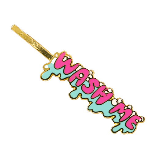 Cloisonné Hair Pin - Wash Me