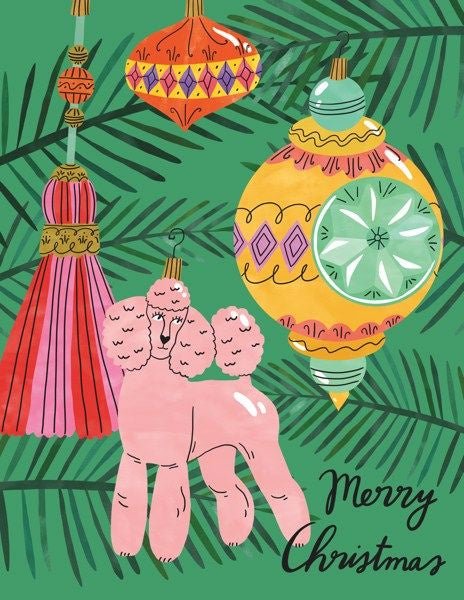 Christmas Card - Christmas Ornaments