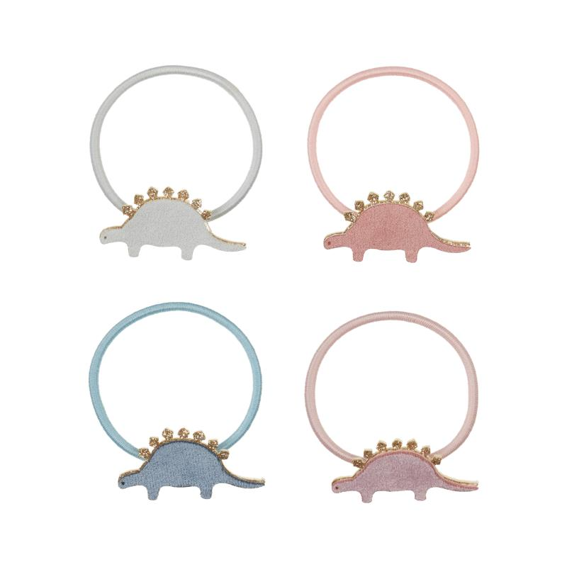 Hair Ponytail Tie Set - Doodle Dino Doodle