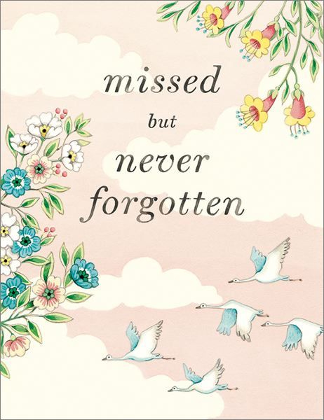 Sympathy Card - Never Forgotten