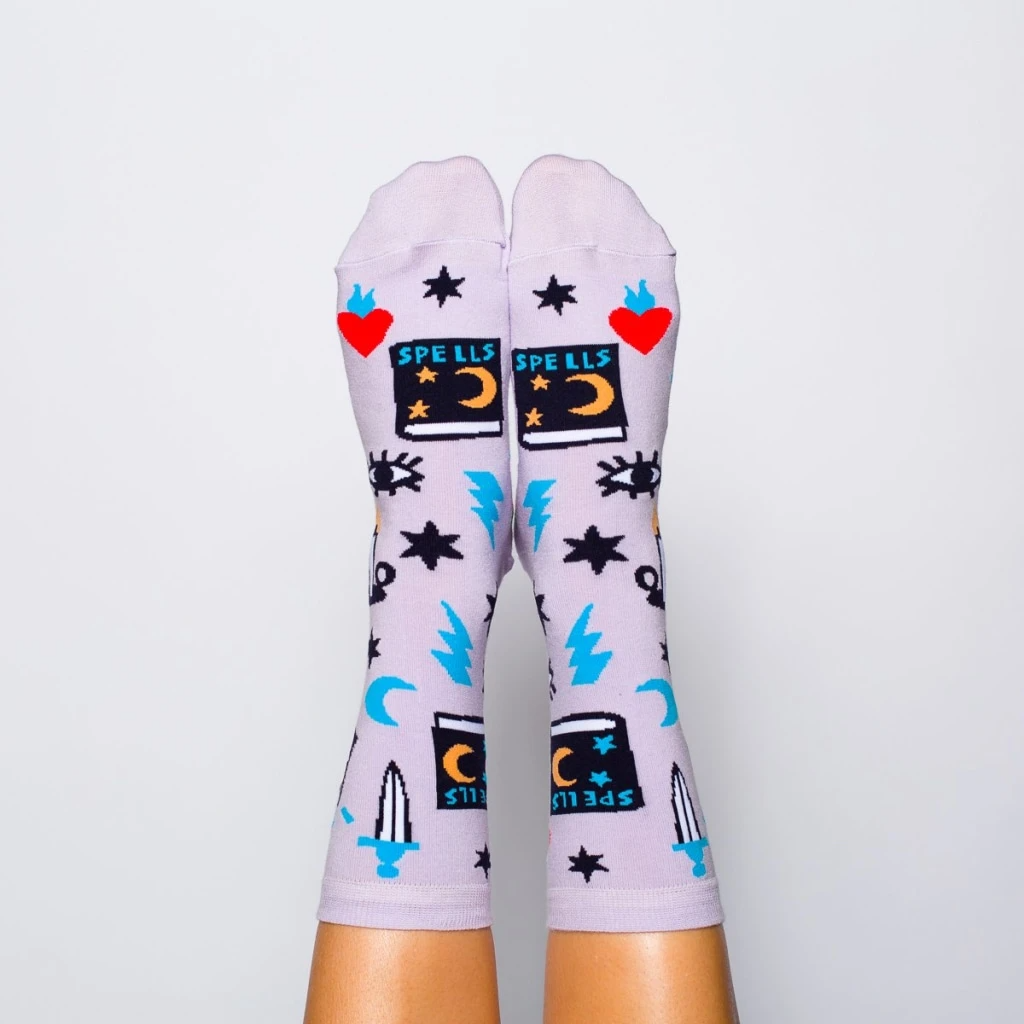 Women's Sized Socks - Mystic Spells